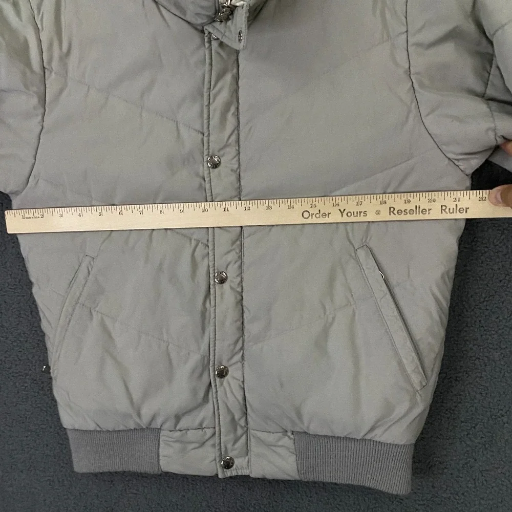 Vintage 80s North Face Jacket Mens Medium Puffer Quilted Bomber Made in USA